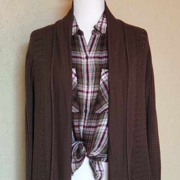 Express Pointelle Cardigan - Picture 6 of 7